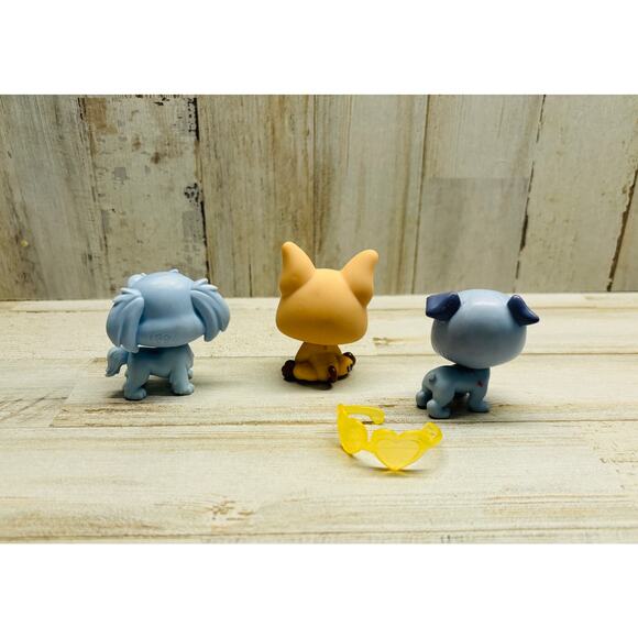 Littlest Pet Shop LPS Vintage Dog Puppy Lot EUC - Picture 2 of 3